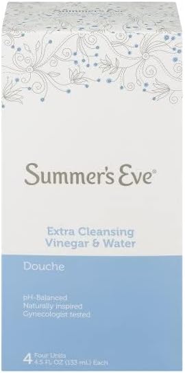 Summer's 4.5 Oz, 4 (Pack 3) Eve Douche, Extra Cleansing Vinegar and Water, Fl Ct.