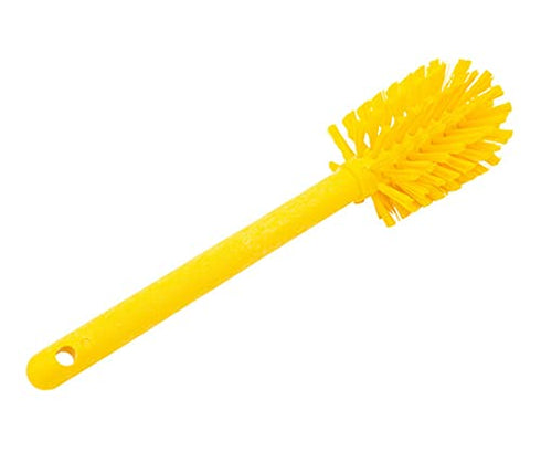 SPARTA Large Water Bottle Brush, 12 Inches Dishwashing Tool for Wide-Mouth Jars, Bottles & Tumblers (Yellow)