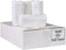 Aluf Plastics 45 Gallon Trash Bags, 40" x 46" , White (Pack of 100) - For Bathroom, Household, Office, and Lightweight Garbage - Coreless Rolls by Aluf Plastics