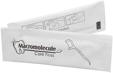 Each Individually Wrapped Teeth Cleaning Floss, Travel Hotel Restaurant Dental Floss (500)