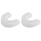 HEALLILY 2pcs U Shaped Toothbrush Head Silicone Automatic Electric Toothbrush Heads Replacement Refill