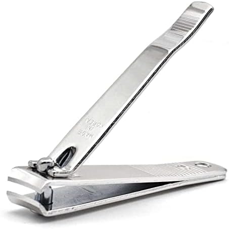PrettyClaw Nail Clippers Sharp Edge Fingernail and Toenail Clipper, Stainless Steel for Manicure and Pedicure