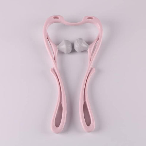 S-H Cervical Spine Neck Massager Manual Kneading Fitness Handheld Mini Clip Neck Cervical
