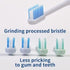 Y-Kelin 4 Pcs U-Shaped Orthodontic Toothbrush, Soft Bristle with 4 Toothbrush Head Covers for Effective Cleaning Teeth