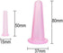 ydzqdxzz 4 Set (2 2 2PCS) Pieces Facial Cupping Therapy Anti Cellulite, Silicone Vacuum Cupping Cups for Face and Eye