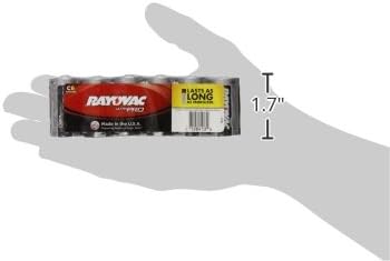 Rayovac C Batteries, Ultra Pro C Cell Alkaline, 6 Count