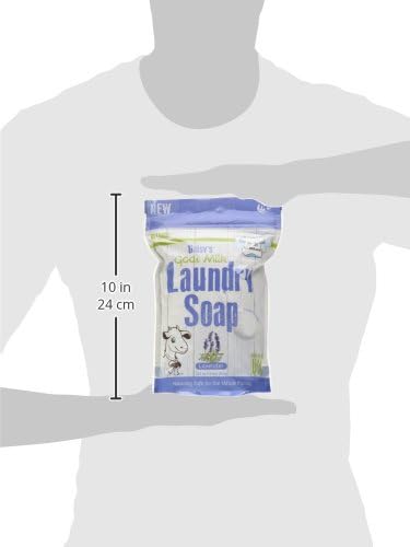 B&N All Natural Daisy's Goat Milk Laundry Soap, Lavender, 30.4 Ounce, 45 Loads