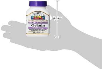 21st Century Gelatin 600mg, 100 Capsules
