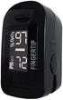 Concord BlackOx Fingertip Pulse Oximeter with Reversible Display, Carrying Case, Lanyard