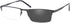 Jcerki Photochromic Gray Reading Glasses +0.50 Strength Half Frame Men Eyeglasses