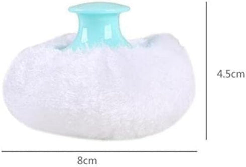 Topwon Powder Case with Powder Puff, Dusting Powder Container for Body Powder for Baby & Mom (Black)