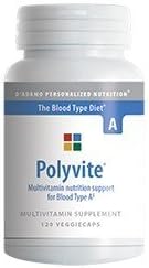 D'Adamo Personalized Nutrition Polyvite A, 120 Vcaps