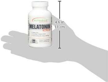 Melatonin 10 mg Tablets, Quick Release Natural Nighttime Sleep Aid for Adults, 300 Count