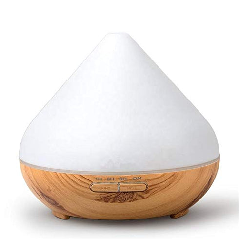 Serenity Essential Oil Diffuser Refresh Cool Mist Diffuser, Light LED
