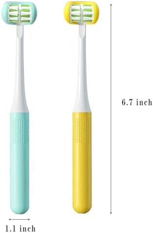 Kid Toothbrush - Soft Brush Child Toothbrush for Complete Tooth and Gum Care, 2 Pack