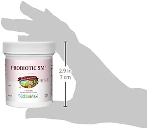 Maxi Health KiddieMax Probiotic 5M, Acidophilus, Healthy Digestive Flora, 2 Ounce Powder