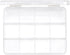 Viking Jack Empty Makeup Palette Case, Depotting Makeup/Creams into Transparent Container, 12 Sections