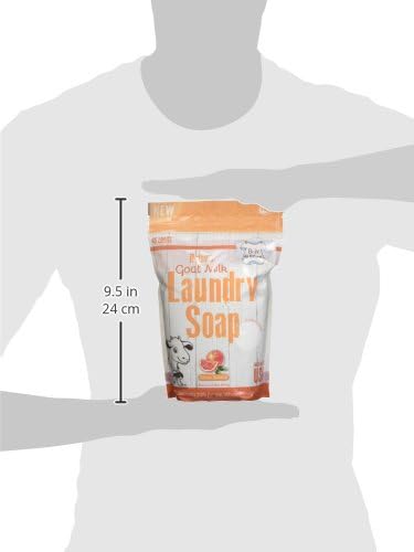 Brooke & Nora At Home Daisy's Goat Milk Laundry Soap, Citrus Sunrise, 45 Loads