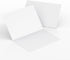 Reskid 100-Pack Of Heavyweight White Blank Cards - 6.25x9 Scored To 4.5x6.25 Greeting
