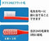 Japanese Toothbrush Oral Care Tuft24, Capless Pack of 10, Soft for Healthy Gums and Strong Brushing Pressure