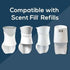 Scent Fill 100% Natural Peppermint Plug in Air Freshener - 4 Scented Oil Refills