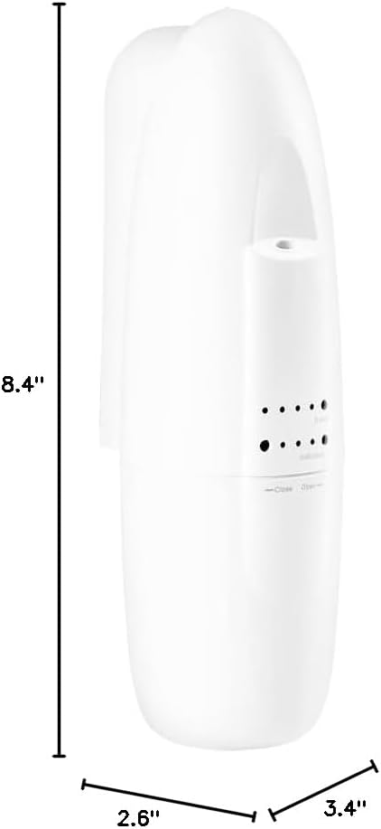Zinyeme 100ml Bluetooth Plug-in Waterless Aromatherapy Essential Oil Diffuser, Portable Scent Air Machine, Aroma