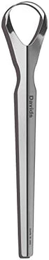 Davids 100% Medical Grade Stainless Steel Professional Tongue Scraper, Made in the USA
