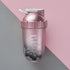 SHAKESPHERE Shaker Bottle - 24oz Leak Proof Protein Shaker for Pre Workout, Smoothie, BPA-Free, Easy Clean (Rose Gold)
