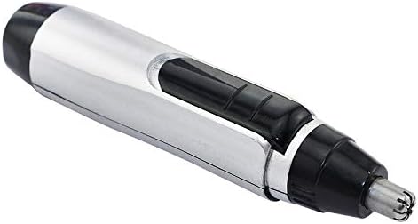 Unisex Waterproof Nose and Ear Hair Trimmer, Electric Rotary Blade System for Quick and Painless Grooming