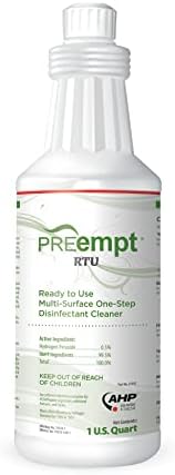 Ready To Use, 32 Oz., Multi-Surface, Hospital Grade Disinfectant Cleaner