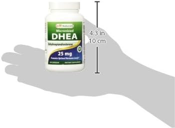 Best Naturals Micronized DHEA, 25 mg, 180 Capsules
