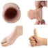 Makhry 4pcs Adjustable Cuttable Gel Toe Covers, Ribbed Knit Toe Caps, XL