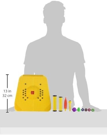 Super India Store 12x12.5 Inches Acupressure Mat with Magnets Pyramids for Pain Relief and Total Health Size