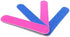 Small Nail Files Bulk, 100 Pcs Disposable Double Sided Emery Boards, Travel Size for Men, Women, Kids (3.3 Inch)