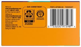 Hammer 120 Count Arm & Odor Blaster Dryer Sheets, Fresh Burst