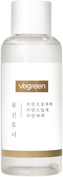 VEGREEN Alcohol-Free Skin Mucin Essence Toner for Face, Wild Yam Extract-Enriched Calming Toner, 5 fl oz
