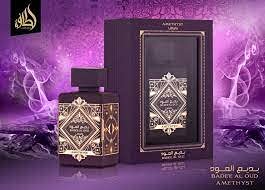 Lattafa Perfumes Bade'e Al Oud Amethyst Eau de Parfum Spray, 3.4 Ounce