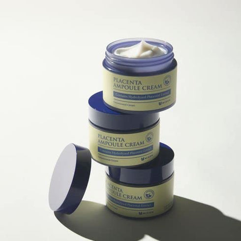 MIZON Placenta Ampoule Cream, Highly Concentrated Skin Renewal Skincare, Free of Parabens (1.69 fl oz)