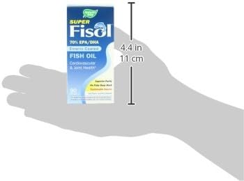 Nature's Way Super Fisol Fish Oil, 90 Softgels, Supports Heart and Joint Health*