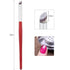 WOKOTO Nail Gradient Brush with Red Wooden Handle for UV Gel Nail Design
