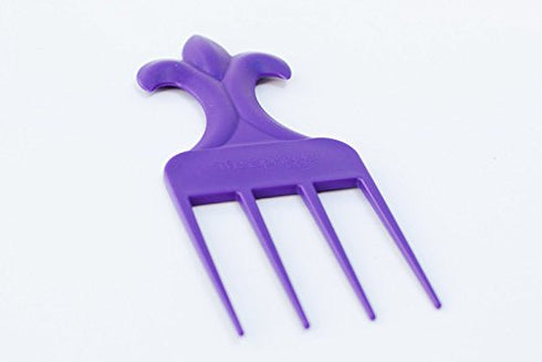 Purple Hair Pick