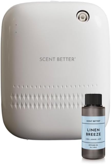 Scent Better Pro - Smart Bluetooth Essential Oil Diffuser for Home, Hotel,