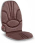 Homedics Portable Back Massage Cushion, Heated Vibrating Pad, Multi-Speed, Soft Fabric, Lumbar & Shoulder Kneading