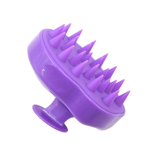 Maxsoft Hair Scalp Massager Shampoo Brush for Scalp Care (Purple)