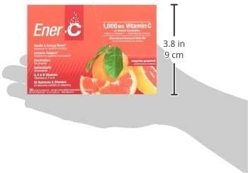 Ener-C Vitamin Drink Mix, Tangerine Grapefruit, 1000 Mg, 30 Count
