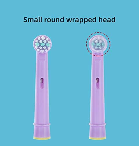 LEZHISNUG Kids Electric Toothbrush Heads, Replacement Brush Heads Kids Brush Heads Compatible Sensitive Clean