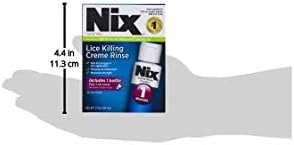 Nix Lice Killing Creme Rinse - Extra Strength and Lice Comb, 2 Fl Oz