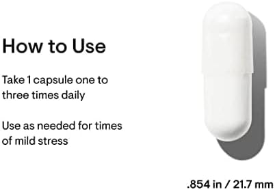THORNE PharmaGABA-100, GABA Supplement, 100 mg Natural Source Gamma-Aminobutyric Acid, 60 Capsules