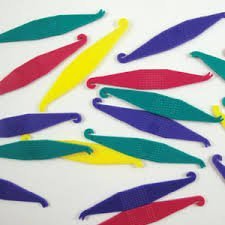 Disposable Plastic Orthodontic Elastic Placers, Assorted Colors (10 pcs)