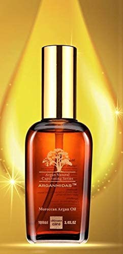 Moroccan Argan Oil 100ml Leave in Treatment & Conditioner for Face and Body - Anti Aging, Anti Wrinkle